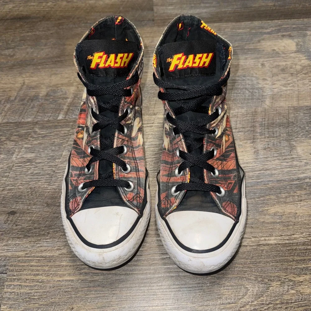 Converse Chuck Taylor All Star DC Comics The Flash High Top Sneakers Mens 6